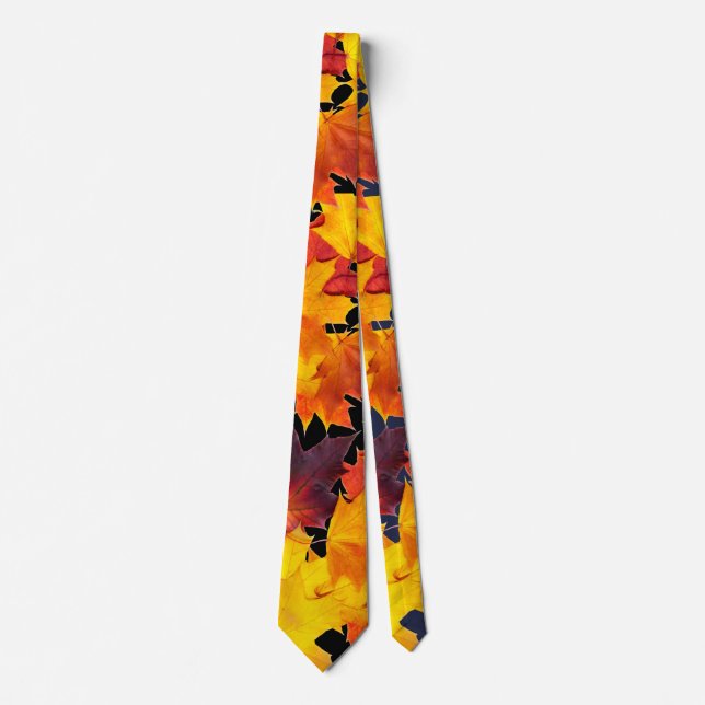 Maple leaves tie (Front)