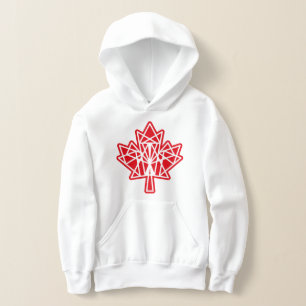 MAPLE MADE WITH TRIANGLES CANADA FLAG BY MASANSER