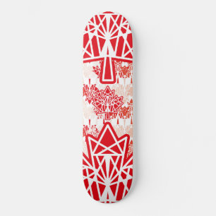 MAPLE MADE WITH TRIANGLES CANADA FLAG BY MASANSER SKATEBOARD