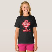 MAPLE MADE WITH TRIANGLES CANADA FLAG BY MASANSER