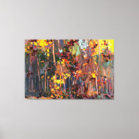 Maple Saplings, fine art painting by Tom Thomson,
