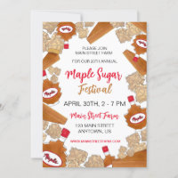 Maple Sugar Festival Syrup Candy Maine Canada Pie