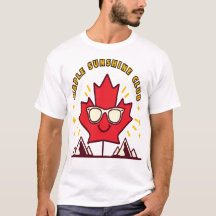 Maple Sunshine Club Canada Cute Summer T-Shirt Can
