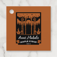 Maple Syrup Home Made Editable