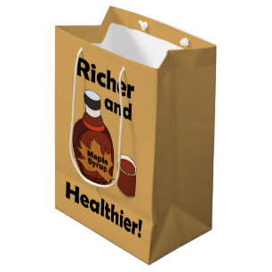 Maple Syrup Richer And Healthier Medium Gift Bag