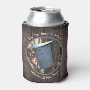 Maple Syrup Sap Bucket Nature Personalised Can Cooler