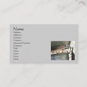 Maple Syrup Sap Running Nature Business Card