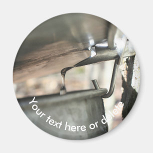 Maple Syrup Sap Running Nature Personalized Magnet