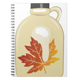 Maple Syrup Spiral Notebook