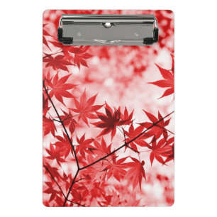 Maple Trees Leaves Design  Mini Clipboard