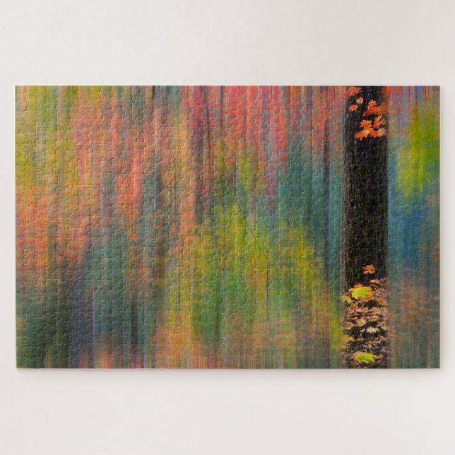 Maple Trees | Silver Falls State Park Jigsaw Puzzle (Horizontal)