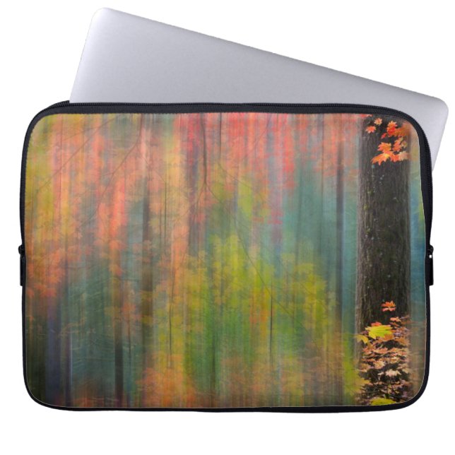 Maple Trees | Silver Falls State Park Laptop Sleeve (Front)