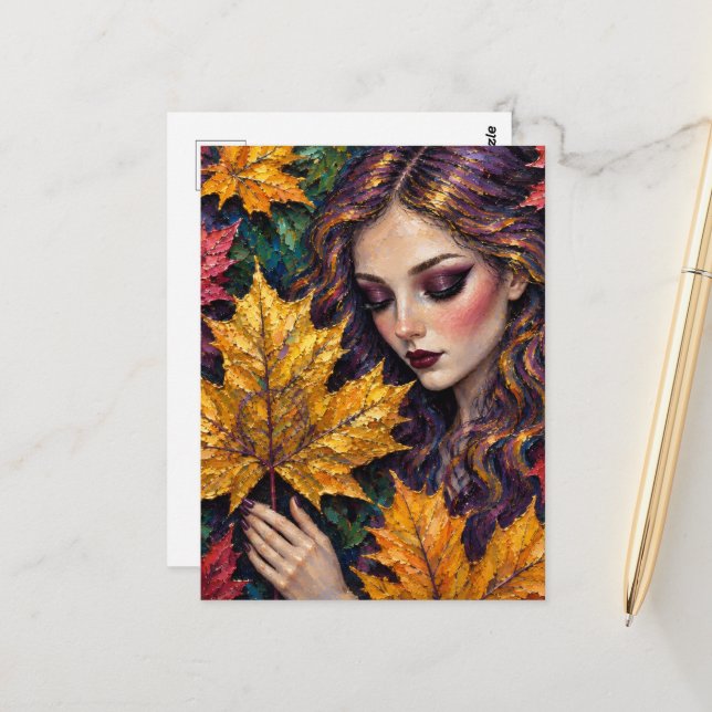 MapleLeafMoment  Postcard (Front/Back In Situ)