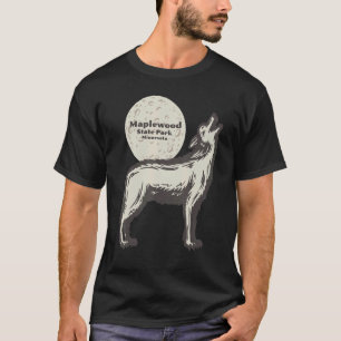 Maplewood State Park Minnesota MN Wolf Moon Vacati T-Shirt