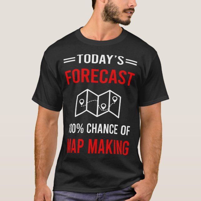 Mapmaking Mapmaker Map Cartography Cartographer T-Shirt (Front)