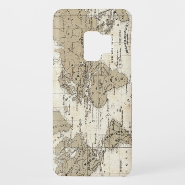 Mappemonde Case-Mate Samsung Galaxy Case (Back)