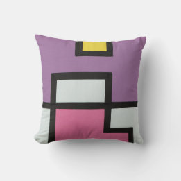 [mapper #2] Abstract Modern Geometric Cushion