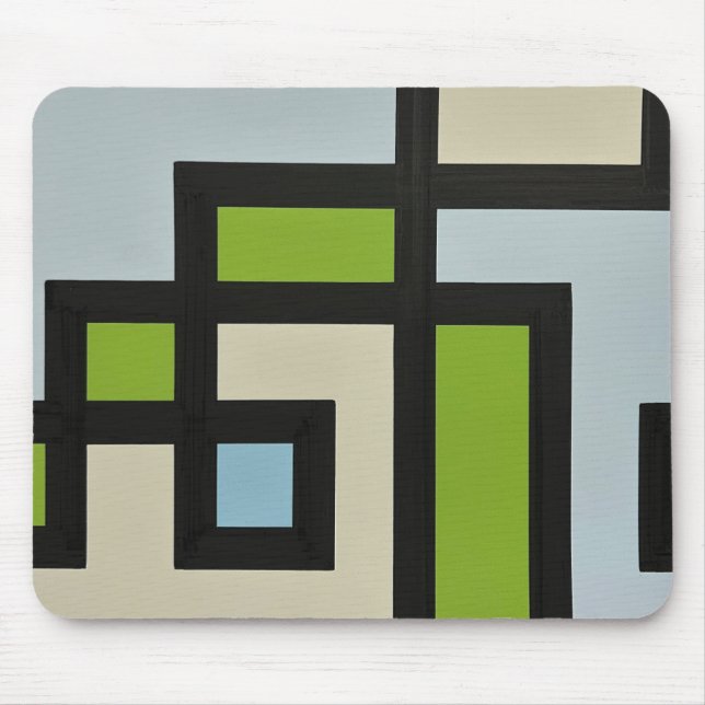 [mapper #3] Mouse Pad Abstract Painting Modern Ret (Front)