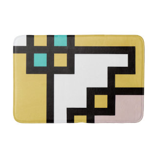 [mapper #4] Basmat Abstract Modern Geometry Bath Mat