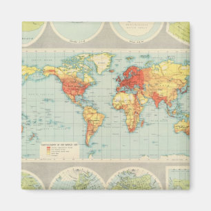 Mapping of the world magnet
