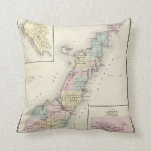 Maps of Door County, Sturgeon Bay and Jenny Cushion