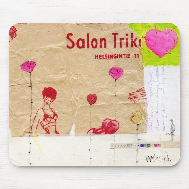 maps of me mousepad (Front)