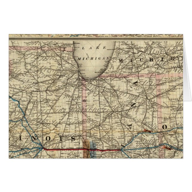 Maps showing the Indiana (Front Horizontal)