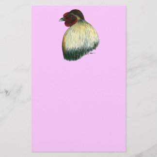 Mapuche Huastec Rooster Stationery