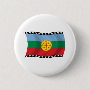 Mapuches Flag Button