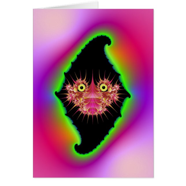Mapuera Bug Greetings Card (Front)