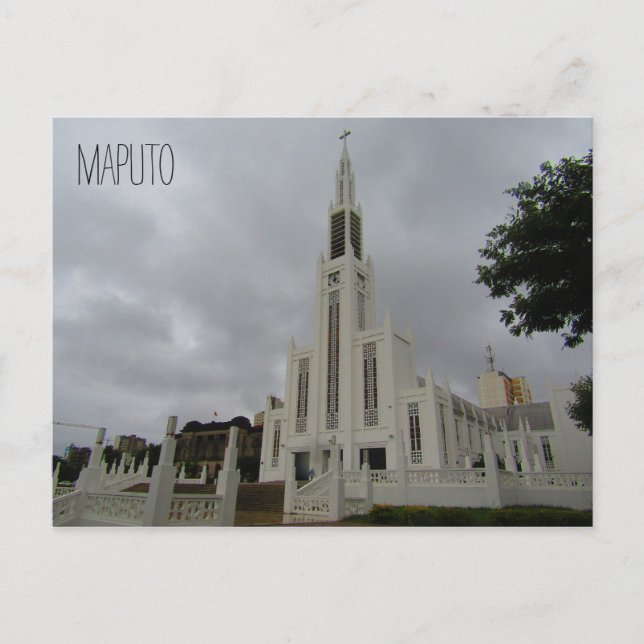 maputo cathedral postcard (Front)