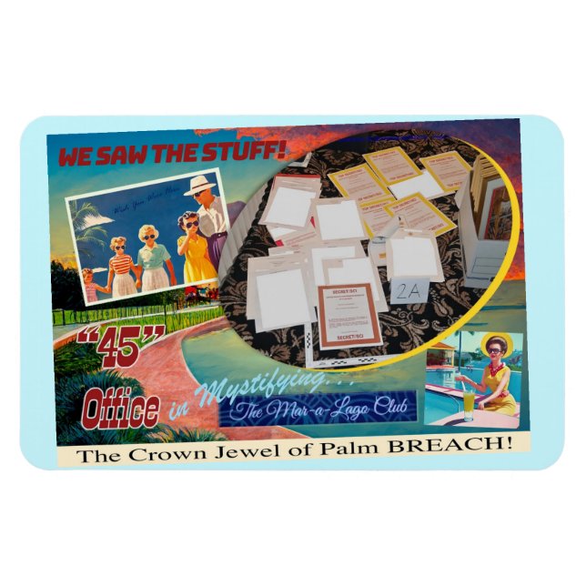 Mar-a-Lago TOP SECRET Magnet (Horizontal)