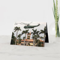 Mar-a-Lago Trump 🎉 Funny 50th Birthday Card