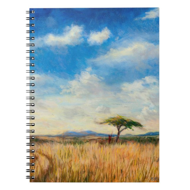 Mara Landscape 2012 Spiral Notebook (Front)