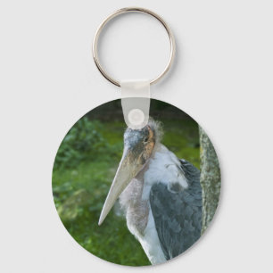 Marabou Key Ring