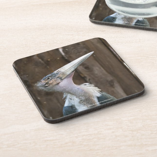 Marabou Stork Coaster (Left Side)