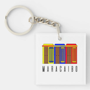 Maracaibo - Casitas de Maracaibo Venezuela Key Ring