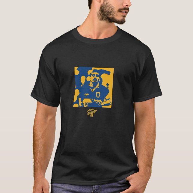 Maradona Boca 1995 Paint T-Shirt (Front)