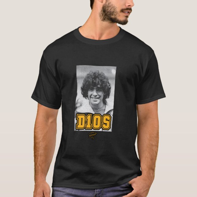 Maradona D10S Smile T-Shirt (Front)