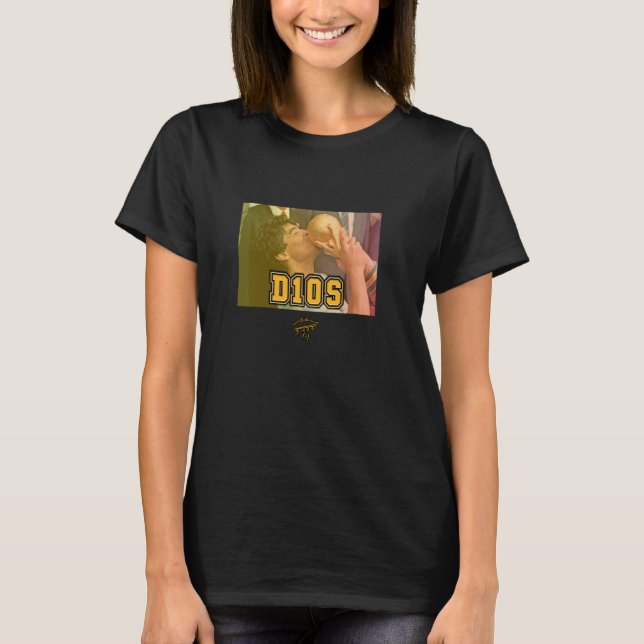 Maradona Kissing Cup T-Shirt (Front)