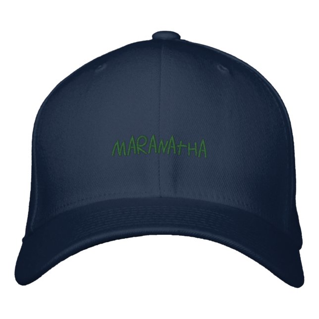 maranatha embroidered hat (Front)