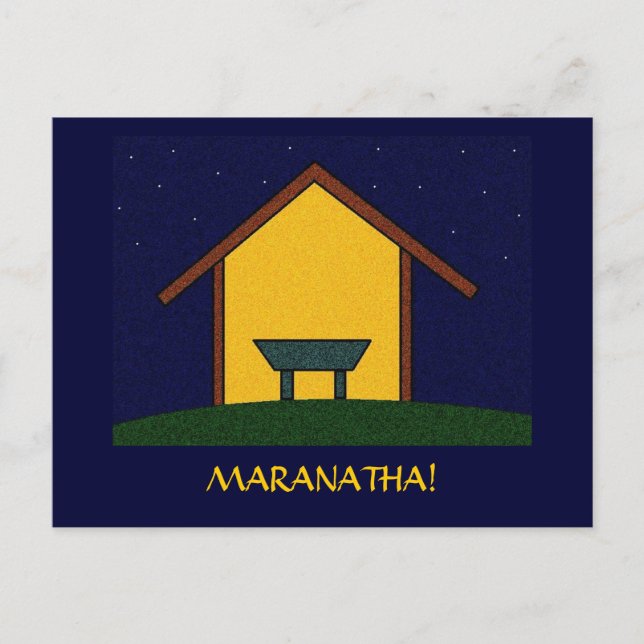 MARANATHA! POSTCARD (Front)