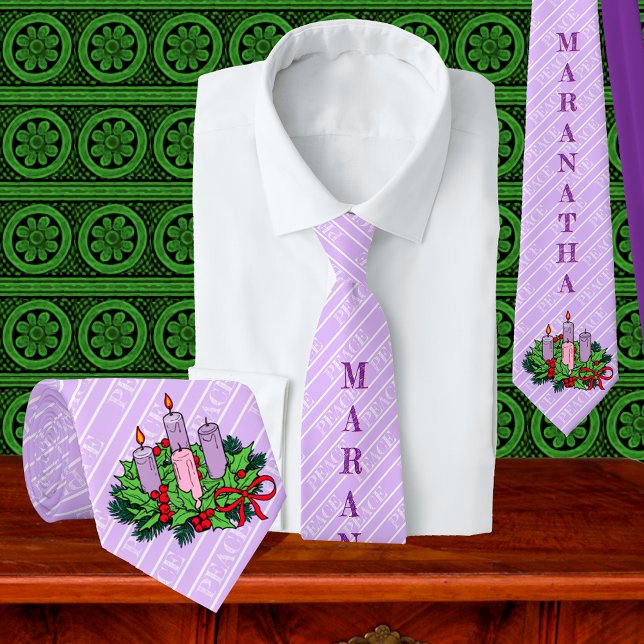 Maranatha Tie #2 of 4 for Advent (2nd Week: PEACE) (Creator Uploaded)