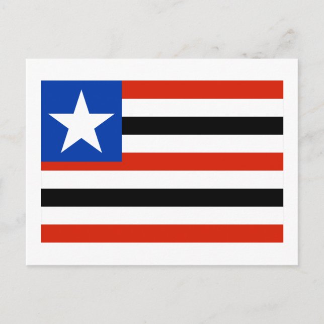 Maranhão, Brazil Flag Postcard (Front)