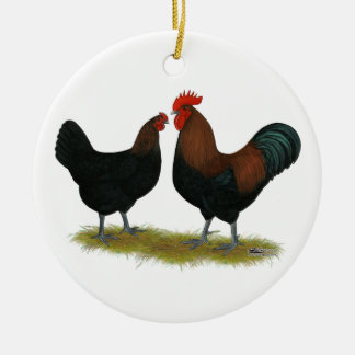 Marans Black Copper Ceramic Tree Decoration