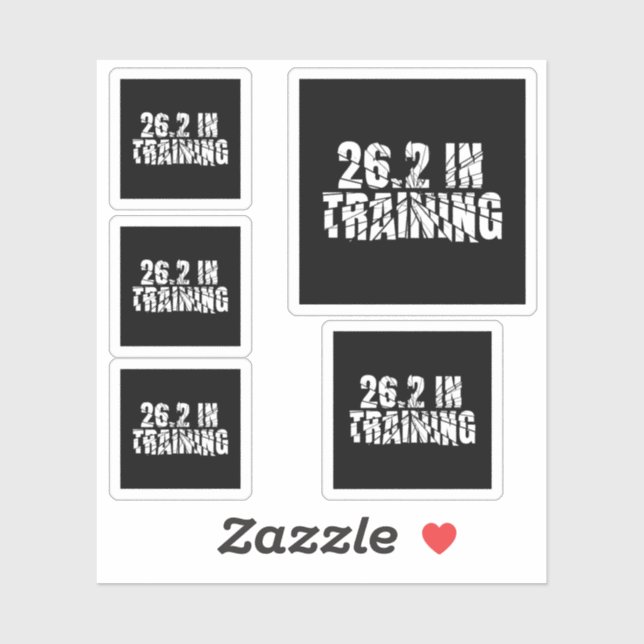 Marathon 26.2 In Training Running Gear (Sheet)