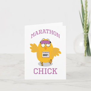 Marathon Chick Card