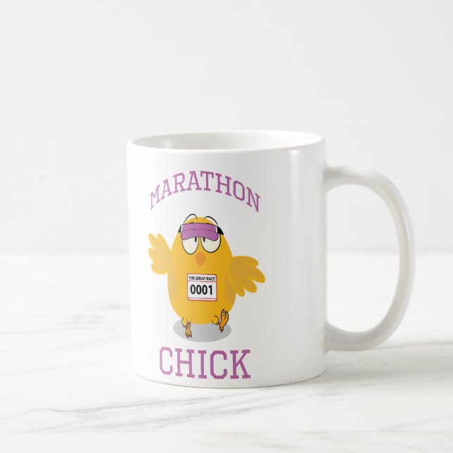 Marathon Chick Coffee Mug (Right)