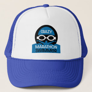 Marathon Endurance Swimmer Trucker Hat