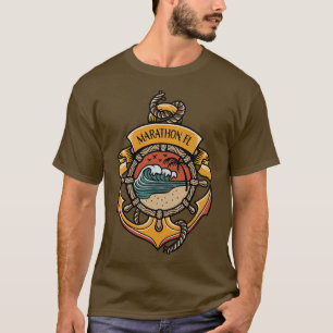 Marathon Florida Keys Boating Fishing Sailing Yach T-Shirt
